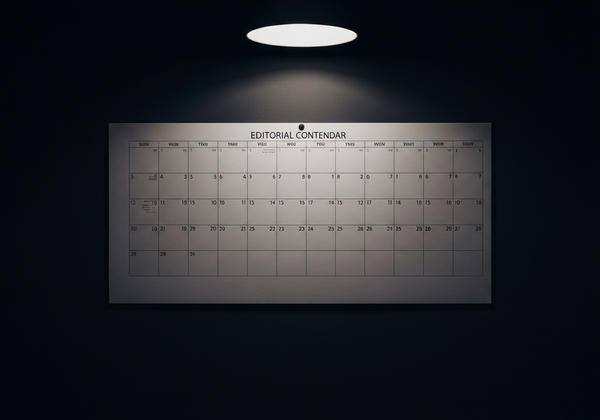 Editorial calendar — ongoing AI operations planning